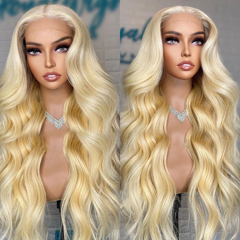 613# Virgin Human Hair HD Lace Front Wig Factory Glueless Human Hair Lace Front Wigs