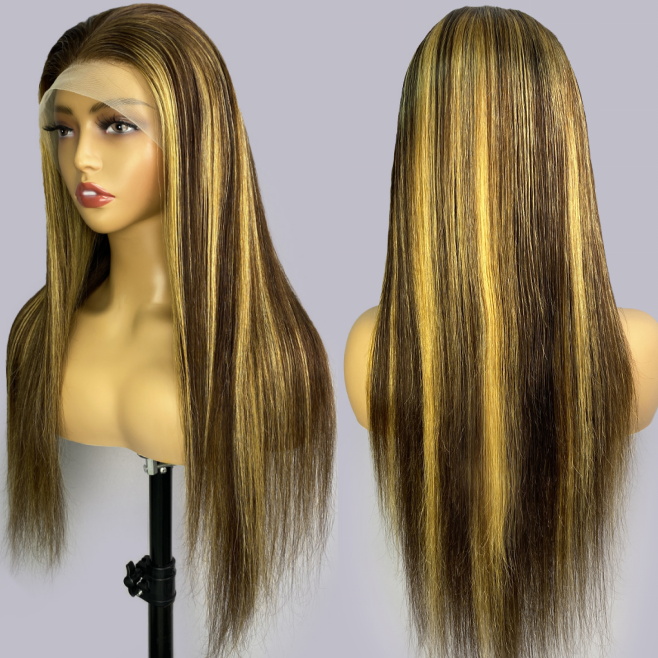 Virgin Human Hair HD Lace Front Wig Factory 100% Brazilian Glueless Human Hair Lace Front Wigs For Black Women